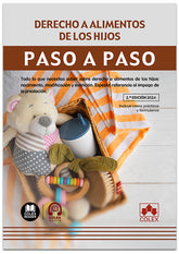 DERECHO A ALIMENTOS DE LOS HIJOS PASO A PASO 2024 - 9788411945615